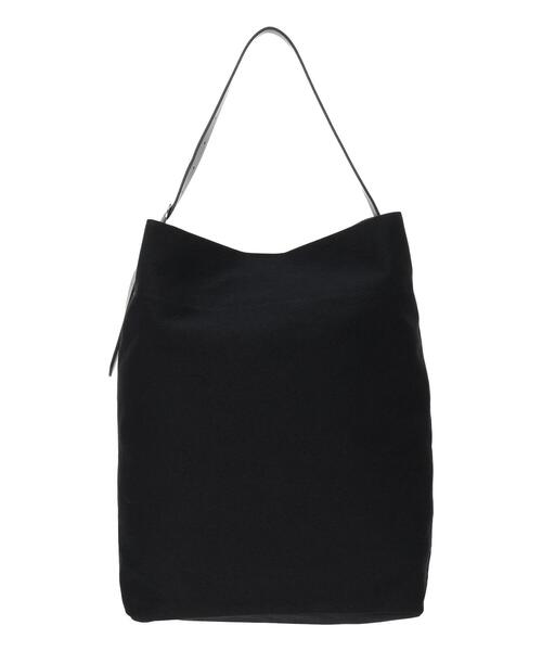 Lugnoncure（ルノンキュール）の「キャンバスショルダートートバッグ《2025autumn catalog item》（ハンドバッグ・レディース・カーキ/オフホワイト/ブラック・F）」の2枚目の写真