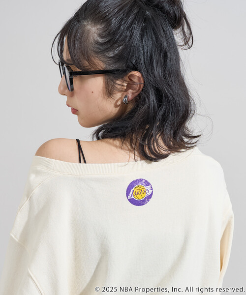 セール】NBAワイドネックロゴスウェット（スウェット）｜FREAK'S STORE