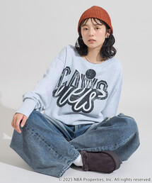 スウェット パッチワークデニム ジーンズ」に該当するトップス