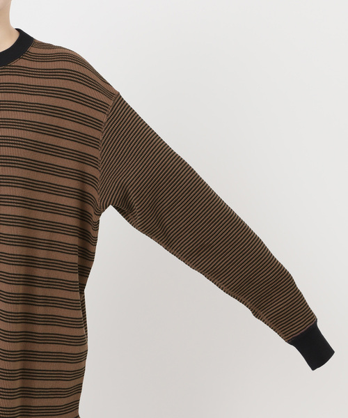 MILLER(ミラー)の「【MILLER/ミラー】 Waffleプルオーバー(Tシャツ/カットソー・レディース・ブラウン/グリーン/ボルドー・FREE)」の16枚目の写真