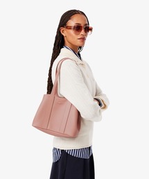 LACOSTE | シティコート スモールレザートートバッグ(トートバッグ)