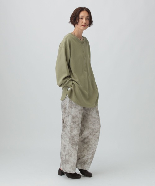 ヘンリーネックチュニック 楽天市場】「ヘンリーネックチュニックシャツ」FASHFREN チュニック