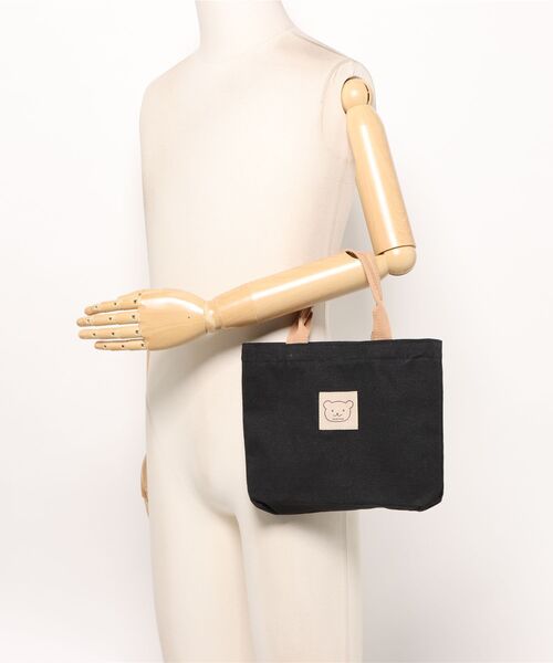 Burner(バーナー)の「【OKUOKU 0909】ベアワッペン ミニキャンバストートバッグ oku-bag-21-8【RBTS】(トートバッグ・レディース・ブラック/グレー/グリーン/ベージュ・FREE)」の12枚目の写真