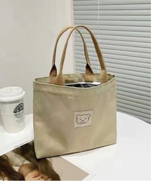 Burner（バーナー）の「【OKUOKU　0909】ベアワッペン ミニキャンバストートバッグ oku-bag-21-8（トートバッグ）」