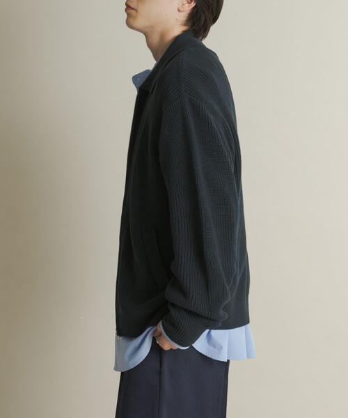 SENSE OF PLACE by URBAN RESEARCH(センスオブプレイスバイアーバンリサーチ)の「ダブルジップニットカーディガン(カーディガン/ボレロ・メンズ・ブルー/グレー/レッド・LARGE/MEDIUM)」の19枚目の写真