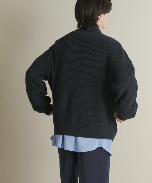 SENSE OF PLACE by URBAN RESEARCH(センスオブプレイスバイアーバンリサーチ)の「ダブルジップニットカーディガン(カーディガン/ボレロ・メンズ・ブルー/グレー/レッド・LARGE/MEDIUM)」の20枚目の写真