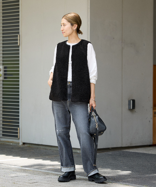 ≪追加 / 手洗い可能≫ボアベスト 3（その他アウター