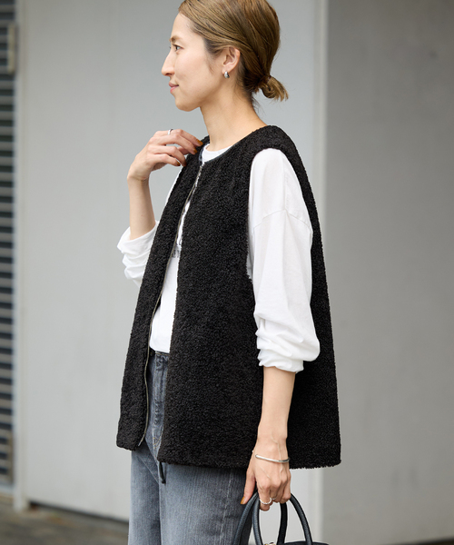 ≪追加 / 手洗い可能≫ボアベスト 3（その他アウター