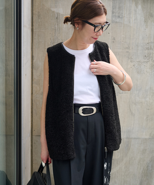 ≪追加 / 手洗い可能≫ボアベスト 3（その他アウター）｜FRAMeWORK