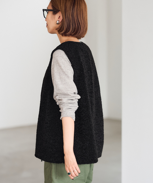 ≪追加 / 手洗い可能≫ボアベスト 3（その他アウター）｜FRAMeWORK