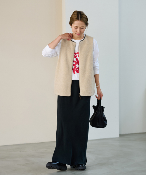 ◇◆新品 フレームワーク ボアベスト ウールボアベスト（ブルゾン）｜FRAMeWORK（フレームワーク）の