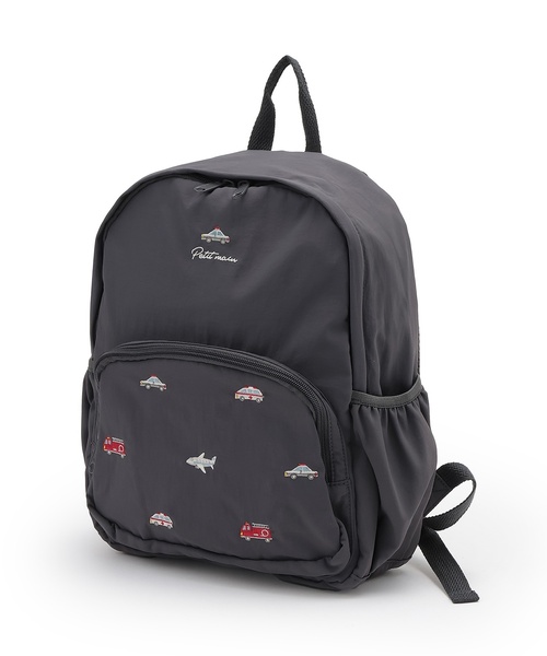 petit main(プティマイン)の「アソートリュック(M)(バックパック/リュック・キッズ・ライトグレー/ブラック/ネイビー/アイボリー/モカ/ラベンダー/ライトカーキ/ベビーピンク/ライトベージュ/チャコール・M)」の22枚目の写真