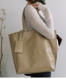 【BEAURE/ビュレ】BEAURE シワエナメル A4 トート Bag