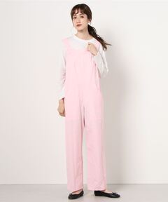 セール】ユーティリティ タイベルトジャンプスーツ（つなぎ