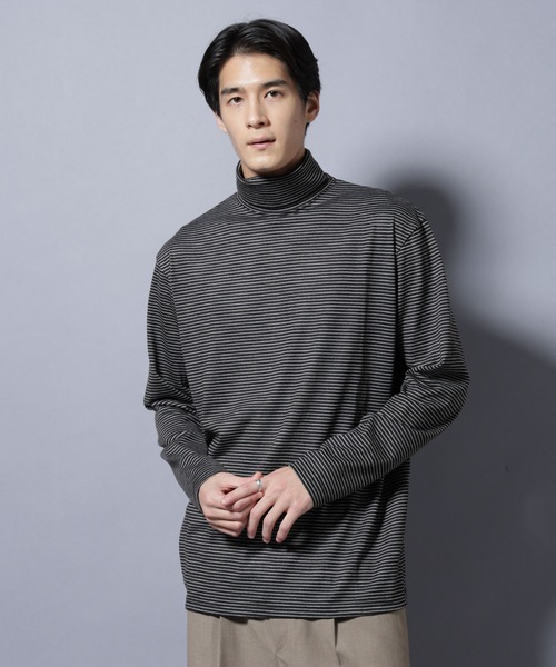 セール】MIYATA×NANO JAPAN MADE 100%WOOL タートルネック（Tシャツ