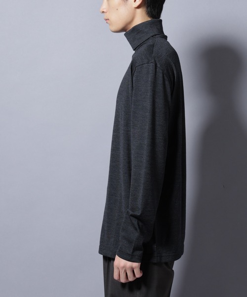 MIYATA×NANO JAPAN MADE 100%WOOL タートルネック