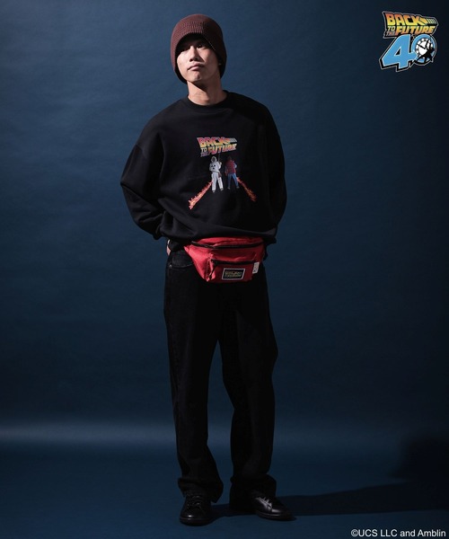 niko and...(ニコアンド)の「【バック・トゥ・ザ・フューチャー】コラボプリントプルオーバー(スウェット・メンズ・ブラック/オフホワイト/ブルー/イエロー・MEDIUM/LARGE)」の15枚目の写真