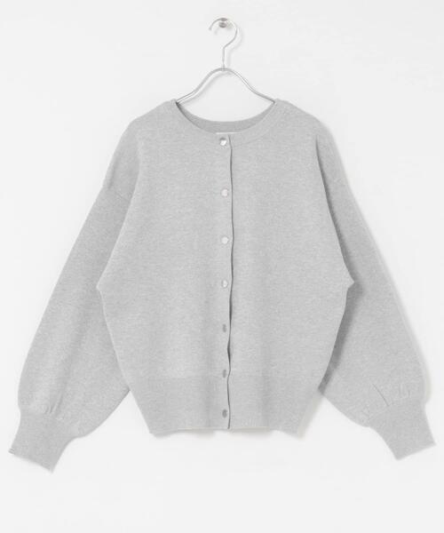 ITEMS URBANRESEARCH(アイテムズ アーバンリサーチ)の「ドットボタンラメニットカーディガン(カーディガン/ボレロ・レディース・グレー/レッド/ブラック・FREE)」の17枚目の写真