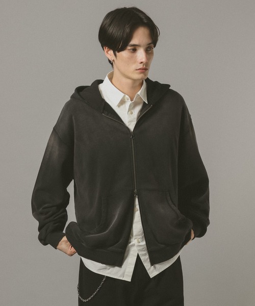 マルシィ フルジップパーカー ヘビーウェイトルーズベーシックフルジップパーカー MONO-MART│MONO