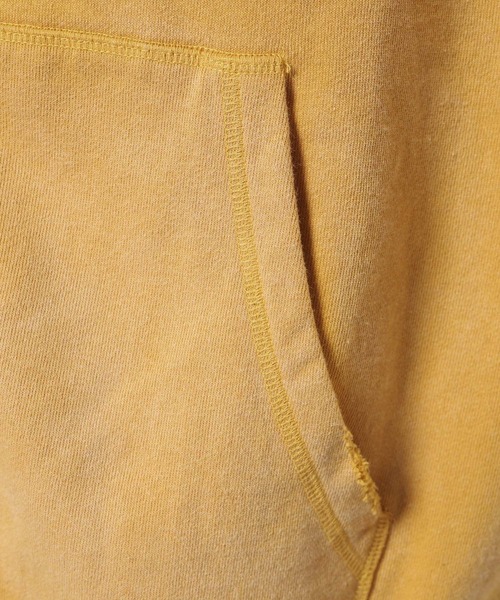 RAGEBLUE(レイジブルー)の「<選べる着丈>VINTAGE DOUBLE ZIP HOODIE / ヴィンテージライクダブルジップパーカー(パーカー・メンズ・グレー系その他/ダークブラウン/その他19/ネイビー/イエロー・MEDIUM/FREE)」の18枚目の写真
