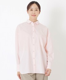S.ESSENTIALS（エスエッセンシャルズ）の「【AMARC CHANNEL 掲載】パールボタンレギュラーカラーシャツ（シャツ/ブラウス）」