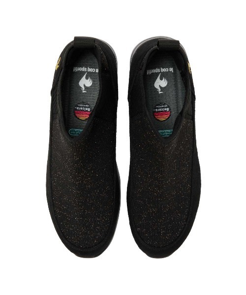 le coq sportif(ルコックスポルティフ)の「ルコックスポルティフ/LCS アヌー ショートブーツ LU5FBT92LZ(ブーツ・レディース・ブラック×シルバー/グレー系その他/ブラック×ゴールド・23.0cm/24.0cm/25.0cm)」の12枚目の写真