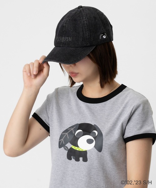 ZOZO(ゾゾ)の「お茶犬 × ZOZOTOWN クロリョク リンガーTシャツ(Tシャツ/カットソー・レディース・グレー/ホワイト・M/S)」の14枚目の写真