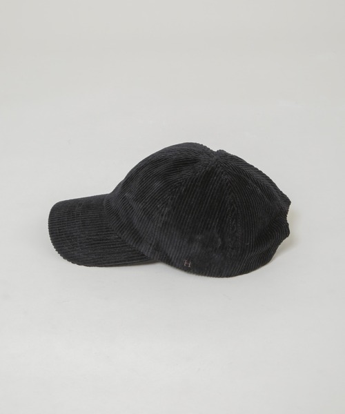 Healthknit（ヘルスニット）の「Healthknit/別注コーデュロイキャップ（キャップ・レディース・ライトベージュ/ブラック/モカ・FREE）」の7枚目の写真