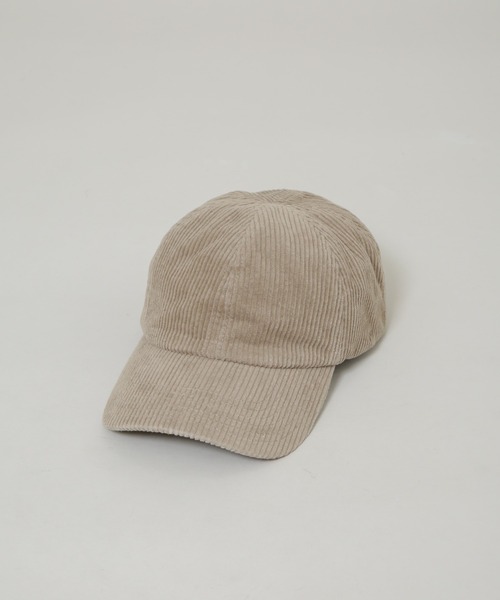 Healthknit（ヘルスニット）の「Healthknit/別注コーデュロイキャップ（キャップ・レディース・ライトベージュ/ブラック/モカ・FREE）」の16枚目の写真