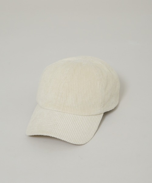 Healthknit（ヘルスニット）の「Healthknit/別注コーデュロイキャップ（キャップ・レディース・ライトベージュ/ブラック/モカ・FREE）」の17枚目の写真