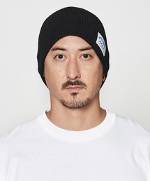 美品★コムデギャルソン★ニット帽 キャスケット ベレー帽 ブラック ニット帽 つば付き レディース[品番：ZCTW0000717]｜帽子屋