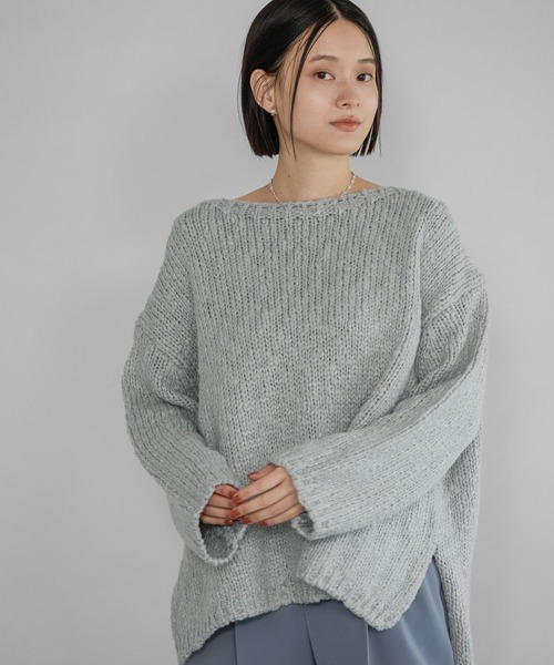Bluesky.Mint様 スラブニットプルオーバー（ニット/セーター）｜A part by