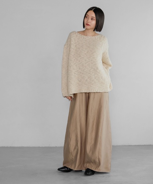 スラブニットプルオーバー（ニット/セーター）｜A part by（アパート