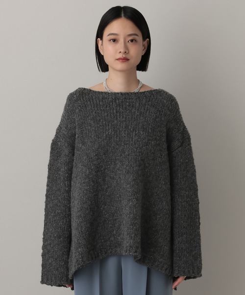 スラブニットプルオーバー（ニット/セーター）｜A part by（アパート