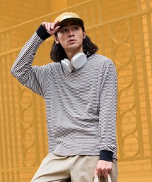 R.P.miller/ミラー パネルリブ CF クルーネック 長袖カットソー 秋服 2026年秋冬