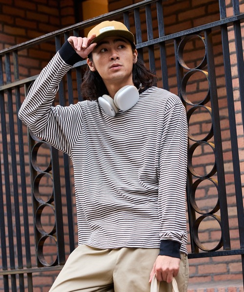 MILLER（ミラー）の「R.P.miller/ミラー パネルリブ CF クルーネック 長袖カットソー（Tシャツ/カットソー・レディース・ホワイト/ブラック/グレー/ホワイト系/ブラック系・LL/L/M）」の3枚目の写真