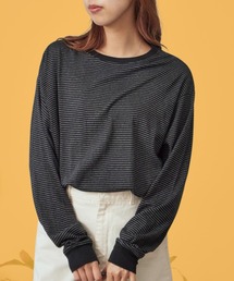 R.P.miller/ミラー パネルリブ CF クルーネック 長袖カットソー 秋服 2026年秋冬