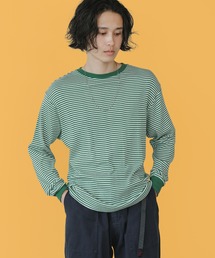 R.P.miller/ミラー パネルリブ CF クルーネック 長袖カットソー 秋服 2026年秋冬