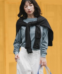 R.P.miller/ミラー パネルリブ CF クルーネック 長袖カットソー 秋服 2026年秋冬