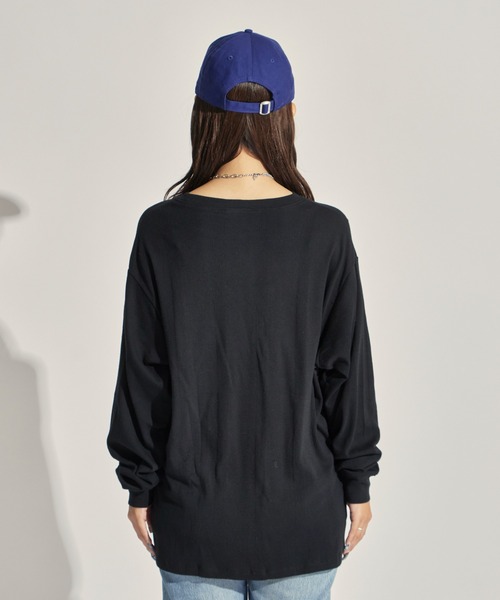 MILLER（ミラー）の「R.P.miller/ミラー パネルリブ CF クルーネック 長袖カットソー（Tシャツ/カットソー・レディース・ホワイト/ブラック/グレー/ホワイト系/ブラック系・LL/L/M）」の21枚目の写真