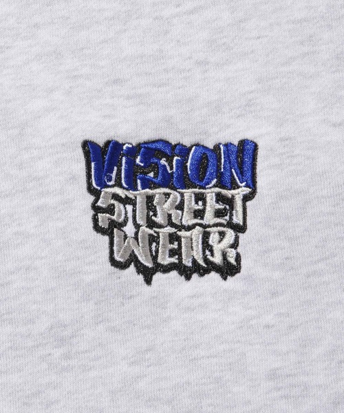 VISION STREET WEAR（ヴィジョンストリートウェア）の「VISION STREET WEAR ゴーストデザインスウェット（スウェット・メンズ・ブラック/オートミール・M/L/XL）」の9枚目の写真