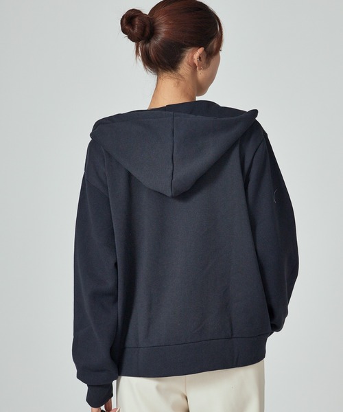 U.S. POLO ASSN.（ユーエスポロアッスン）の「U.S. POLO ASSN./ユーエスポロアッスン 裏起毛 刺繍ロゴ ジップアップパーカー（パーカー・レディース・ネイビー/ブラック/オートミール・M/L）」の14枚目の写真