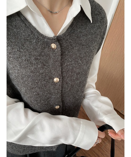 MAISON DE THERESE（メゾン ド テレーズ）の「ノースリーブニット