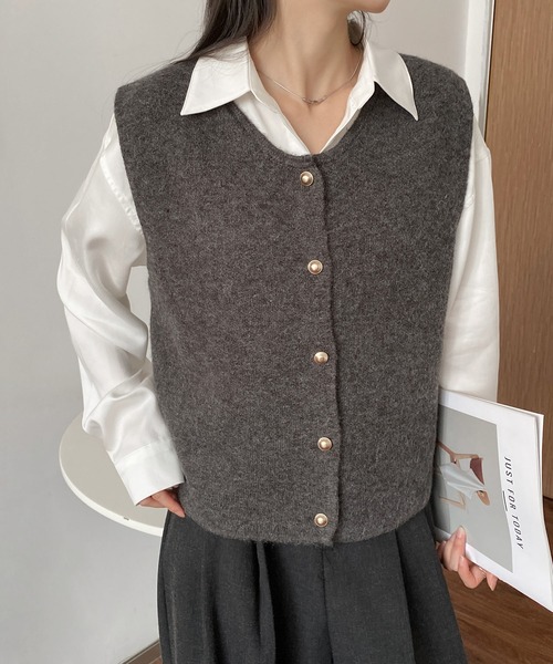 MAISON DE THERESE（メゾン ド テレーズ）の「ノースリーブニット