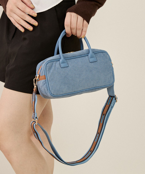 LeSportsac(レスポートサック)の「TOP HANDLE WIDE BAG スカイグロウ(ショルダーバッグ・レディース・ブルー・FREE)」の2枚目の写真