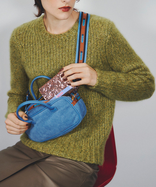 LeSportsac(レスポートサック)の「TOP HANDLE WIDE BAG スカイグロウ(ショルダーバッグ・レディース・ブルー・FREE)」の14枚目の写真