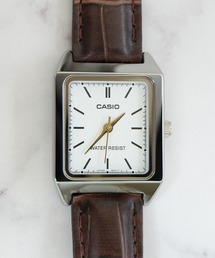 NYLAUS（ナイラス）の「【RES】【CASIO】クラシック スクエア レザー（アナログ腕時計）」