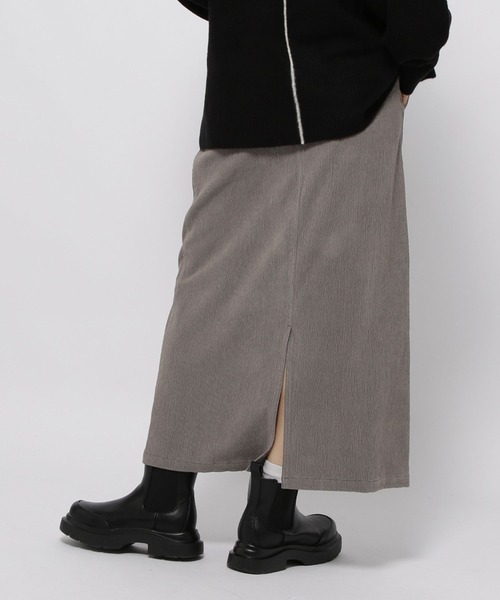 niko and...(ニコアンド)の「シャンブレークシュタイトスカート(スカート・レディース・ブラウン/ライトグレー/ブラック・LARGE/MEDIUM)」の13枚目の写真
