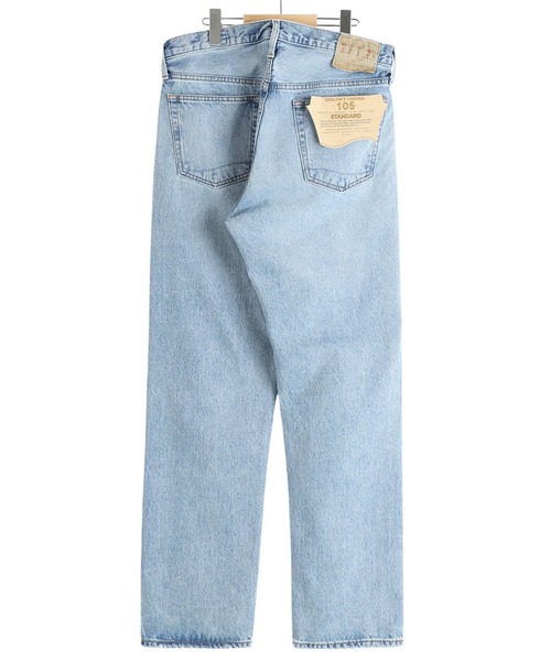 orSlow（オアスロウ）の「Orslow / オアスロウ：105 90'S DENIM SKY BLUE：01-1050W-99[STD]（デニムパンツ・メンズ・インディゴブルー・3(L)/4(XL)）」の5枚目の写真