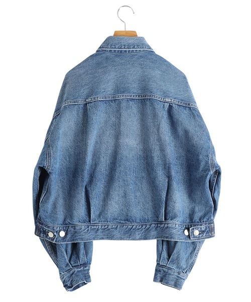 RED CARD TOKYO（レッドカード）の「RED CARD TOKYO / レッドカード トーキョー：【レディース】Lafayette：72W18001[DEA]（デニムジャケット・レディース・インディゴブルー・1）」の2枚目の写真